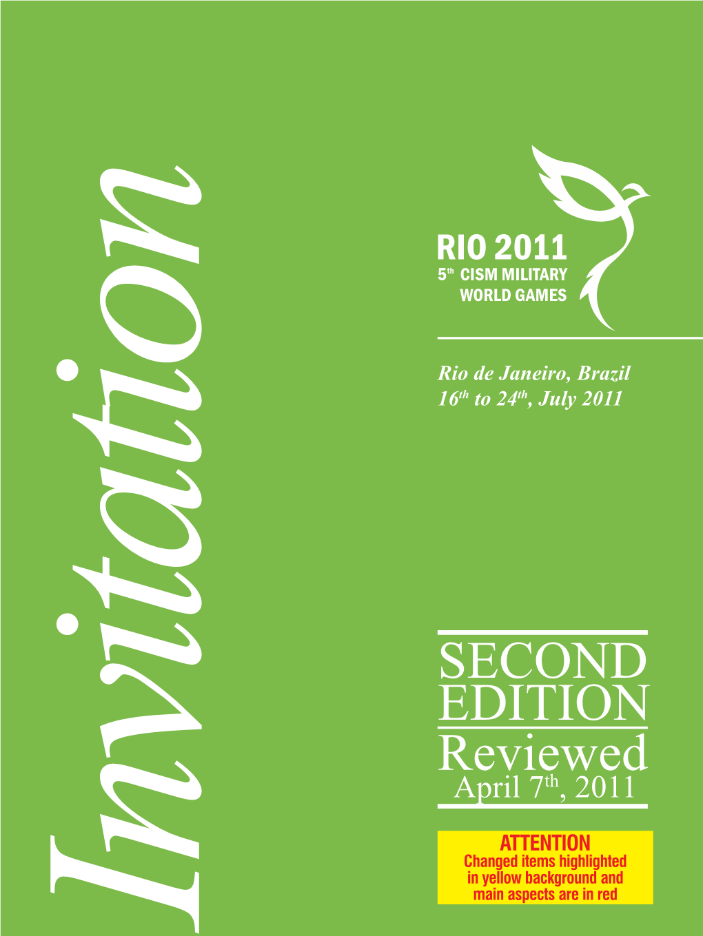 SECOND EDITION Reviewed April 7Th, 2011