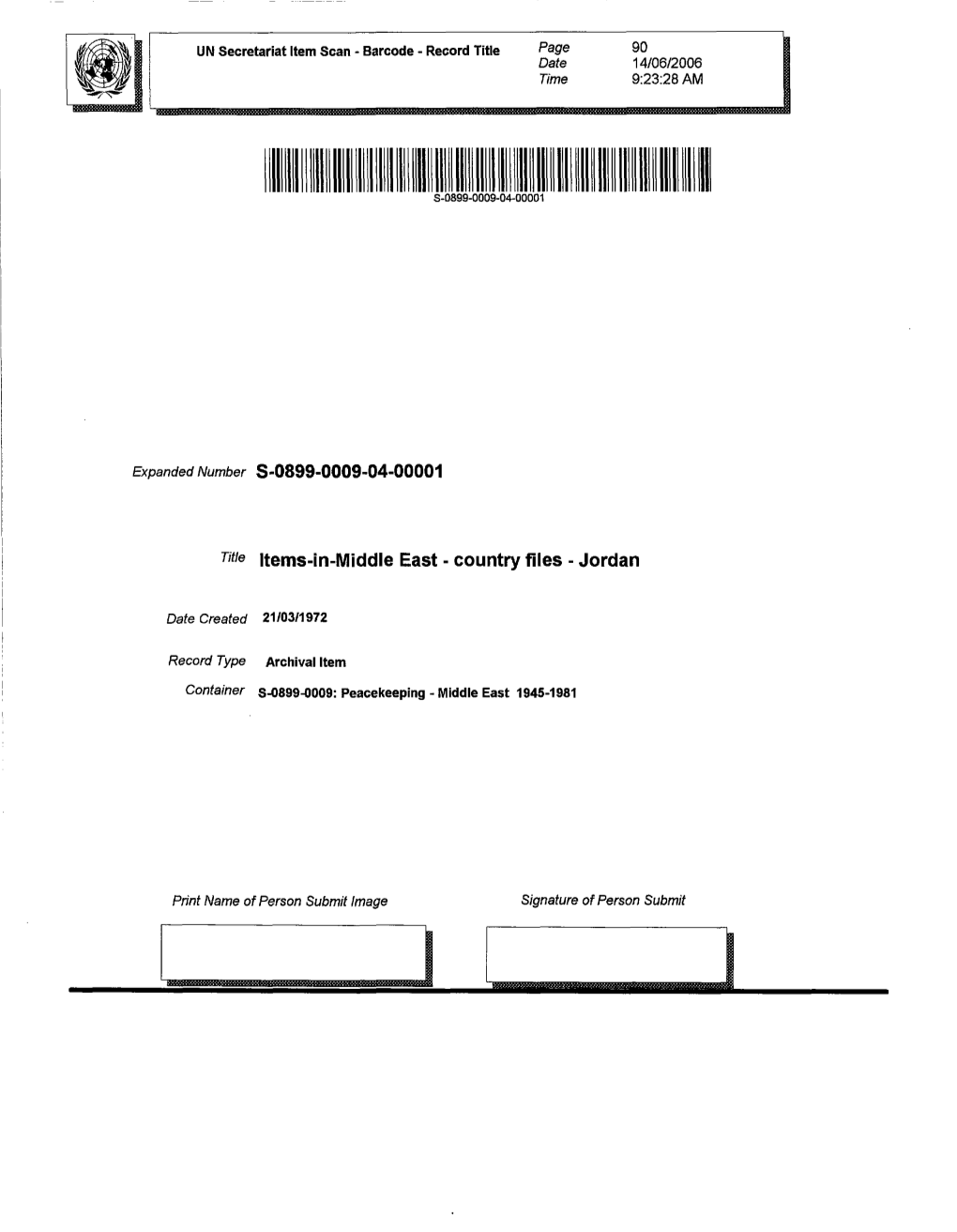 Ntie Items-In-Middle East - Country Files - Jordan