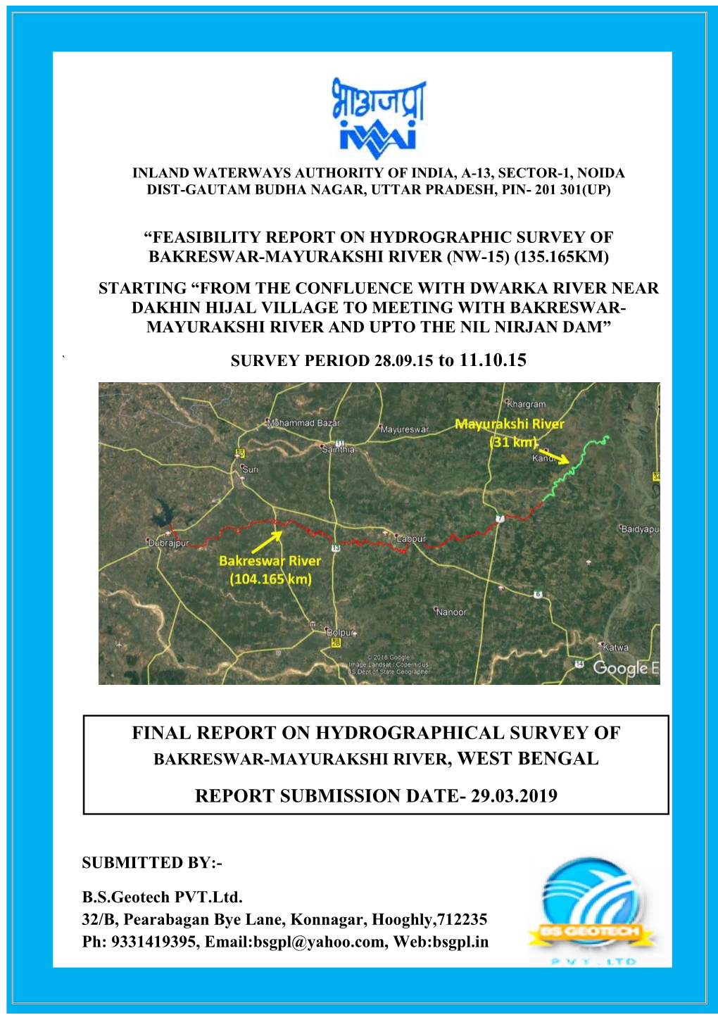 NW-15 Final FSR Bakreswar-Mayurakhi River