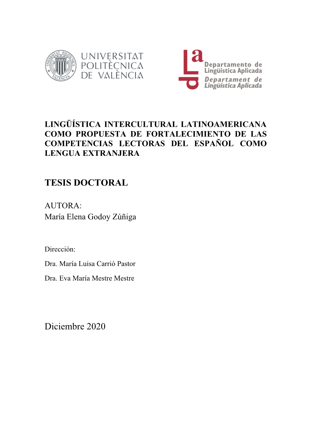 TESIS DOCTORAL Diciembre 2020