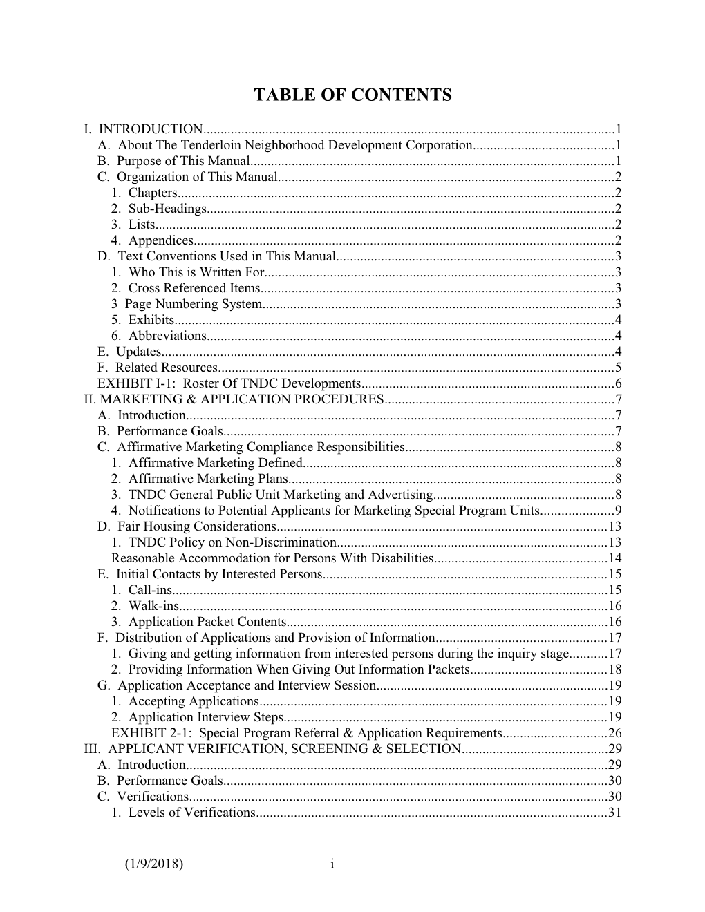 Table of Contents s31