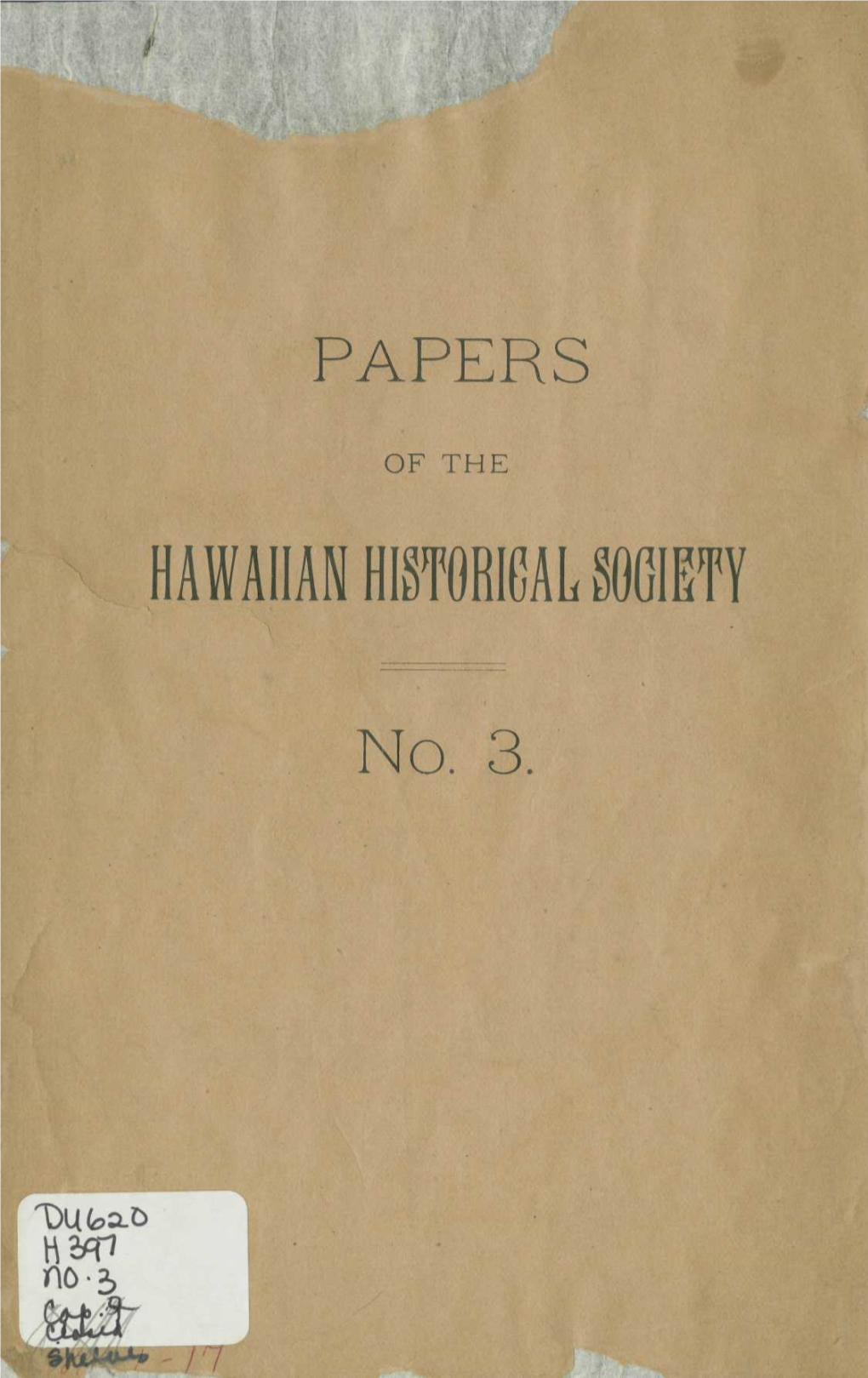 Hawaiian Historicalsociety