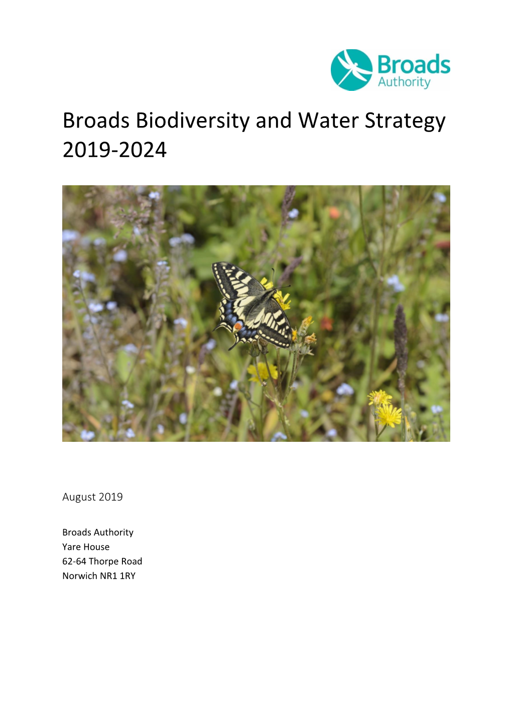 Broads Biodiversity and Water Strategy 2019-2024