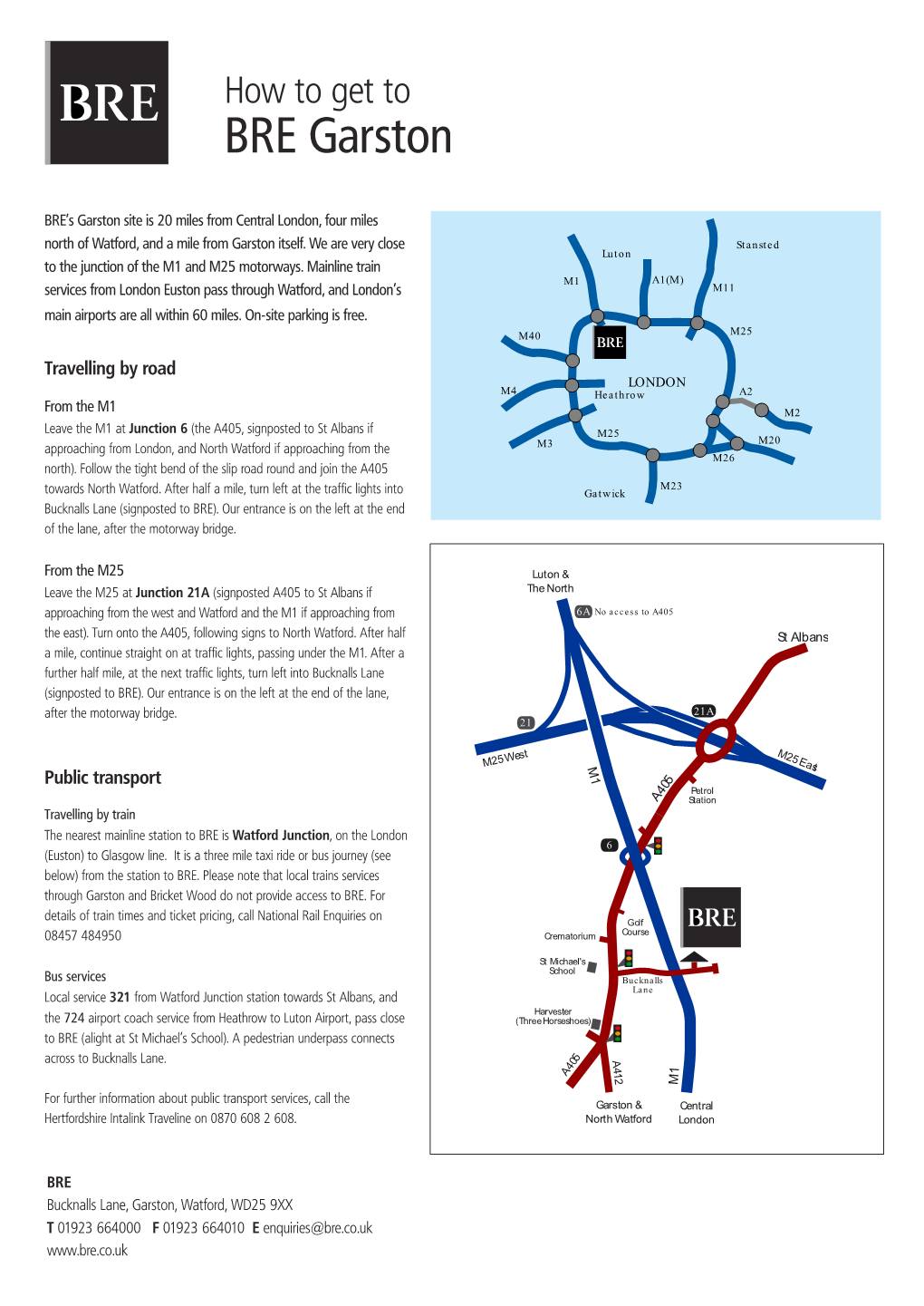 How to Get to BRE Garston.Pdf