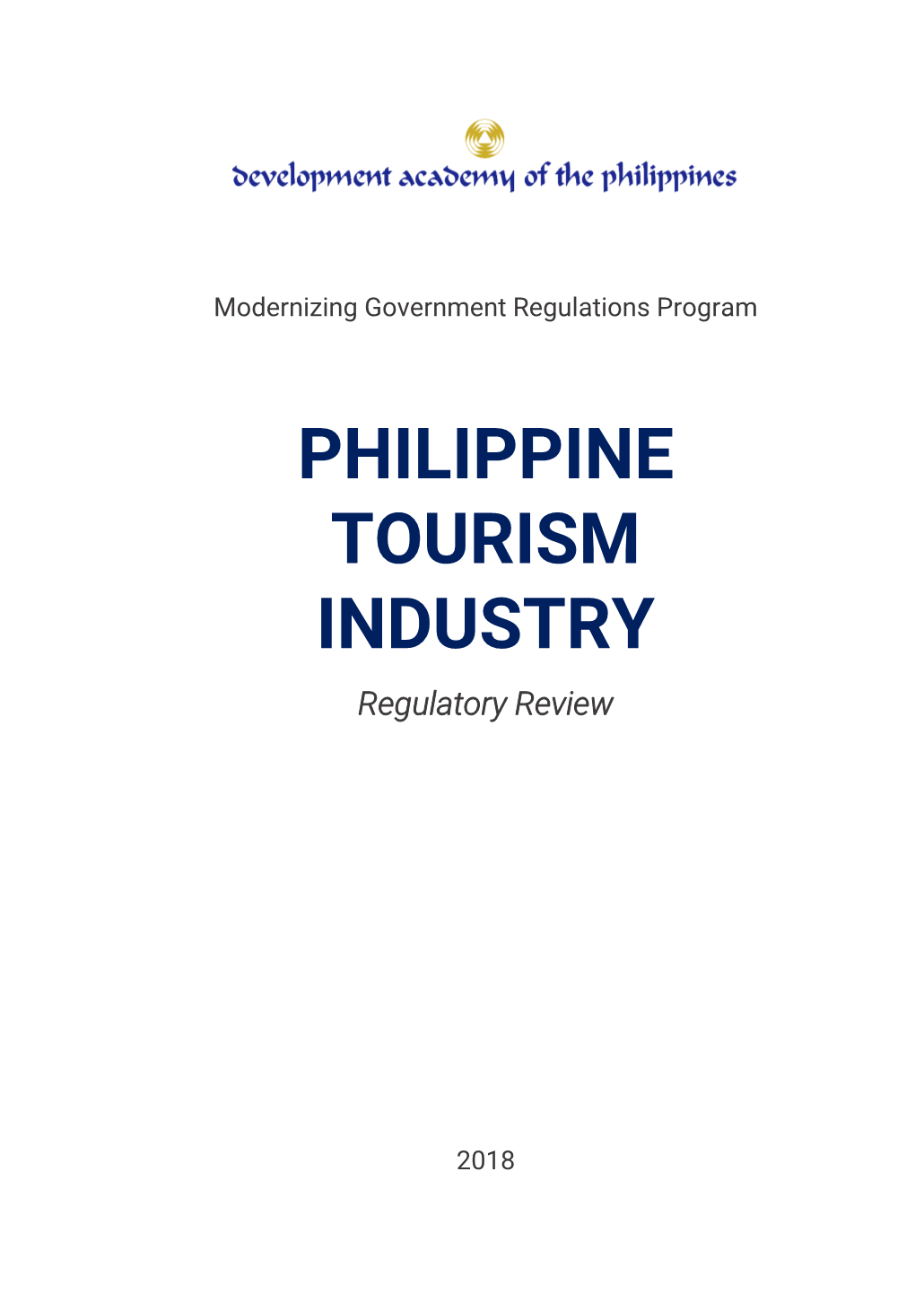 Philippine Tourism Industry