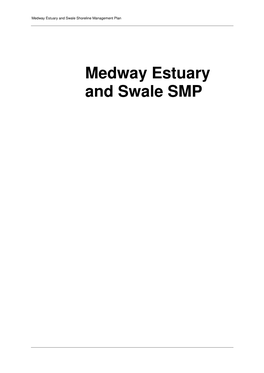 Medway Estuary and Swale Shoreline Management Plan