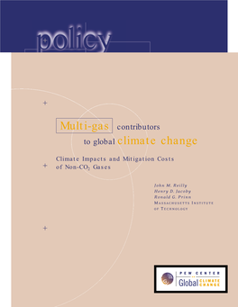 Multi-Gas Contributors to Global Climate Change