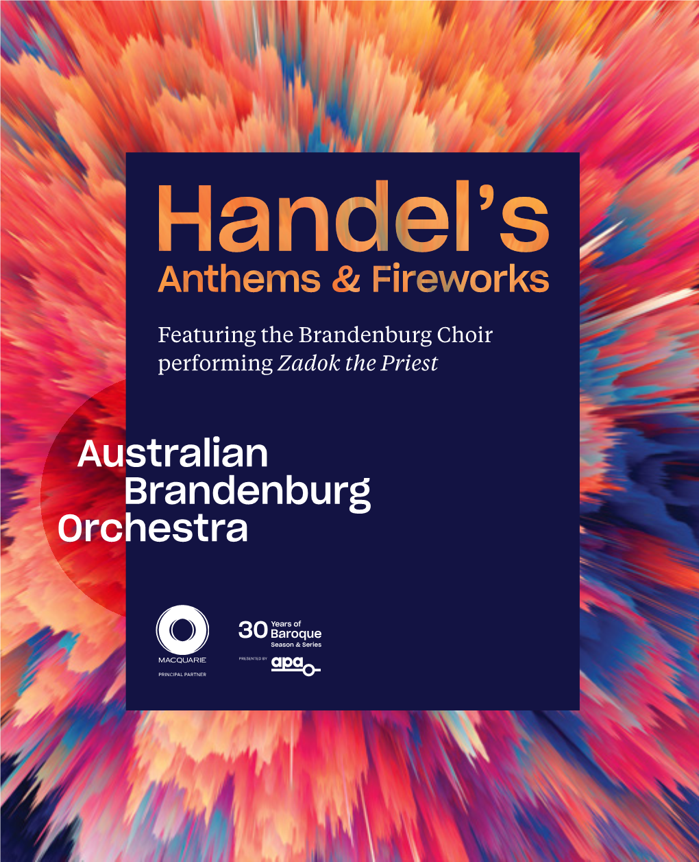 Handel's Anthems & Fireworks
