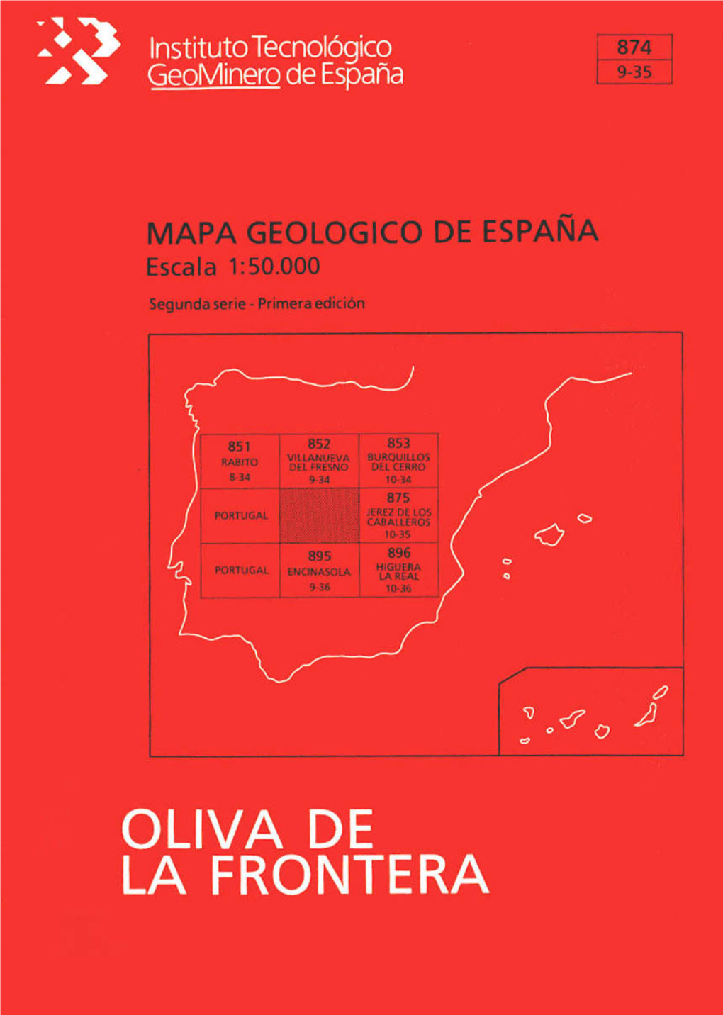 Memoria Asociada Al Mapa De La Hoja