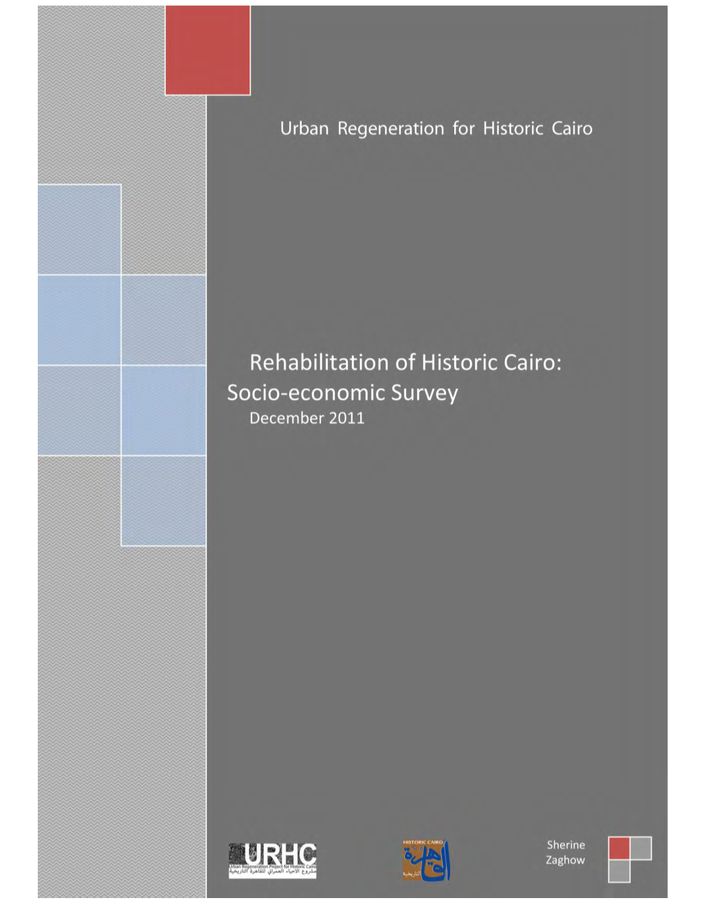 Socio-Economic Survey ( December 2011) 2 Sherine Zaghow