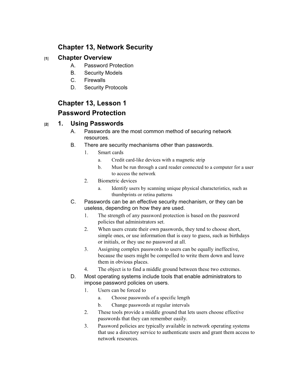 Chapter 1, Introduction To Microsoft Windows 2000