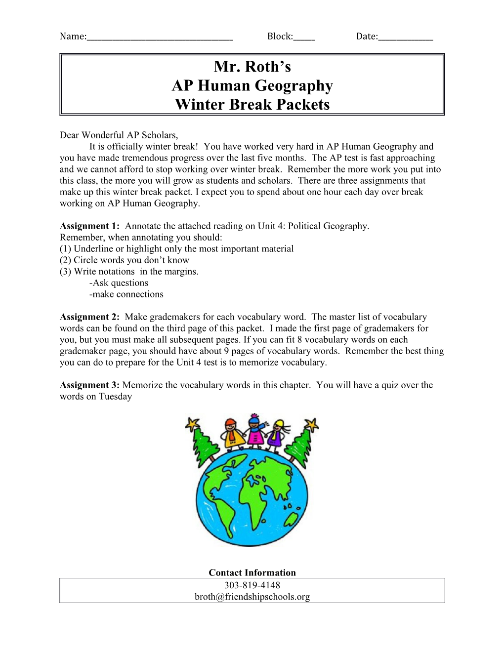 AP Human Geography s5