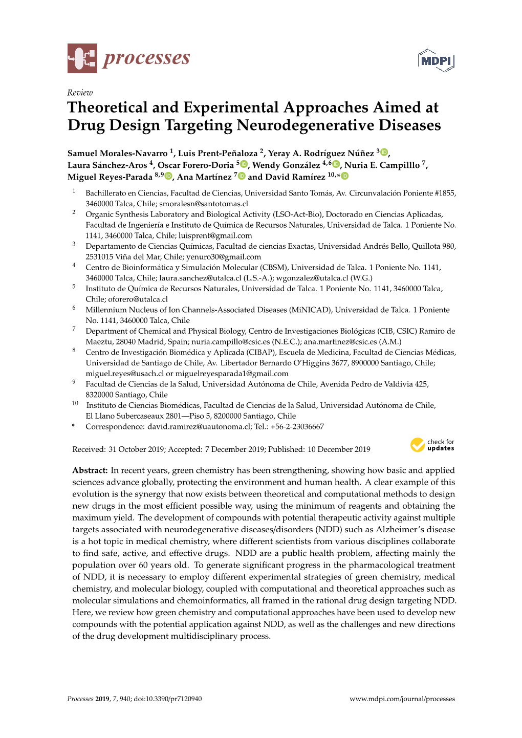 Theoretical and Experimental Approaches Aimed at Drug Design Targeting Neurodegenerative Diseases