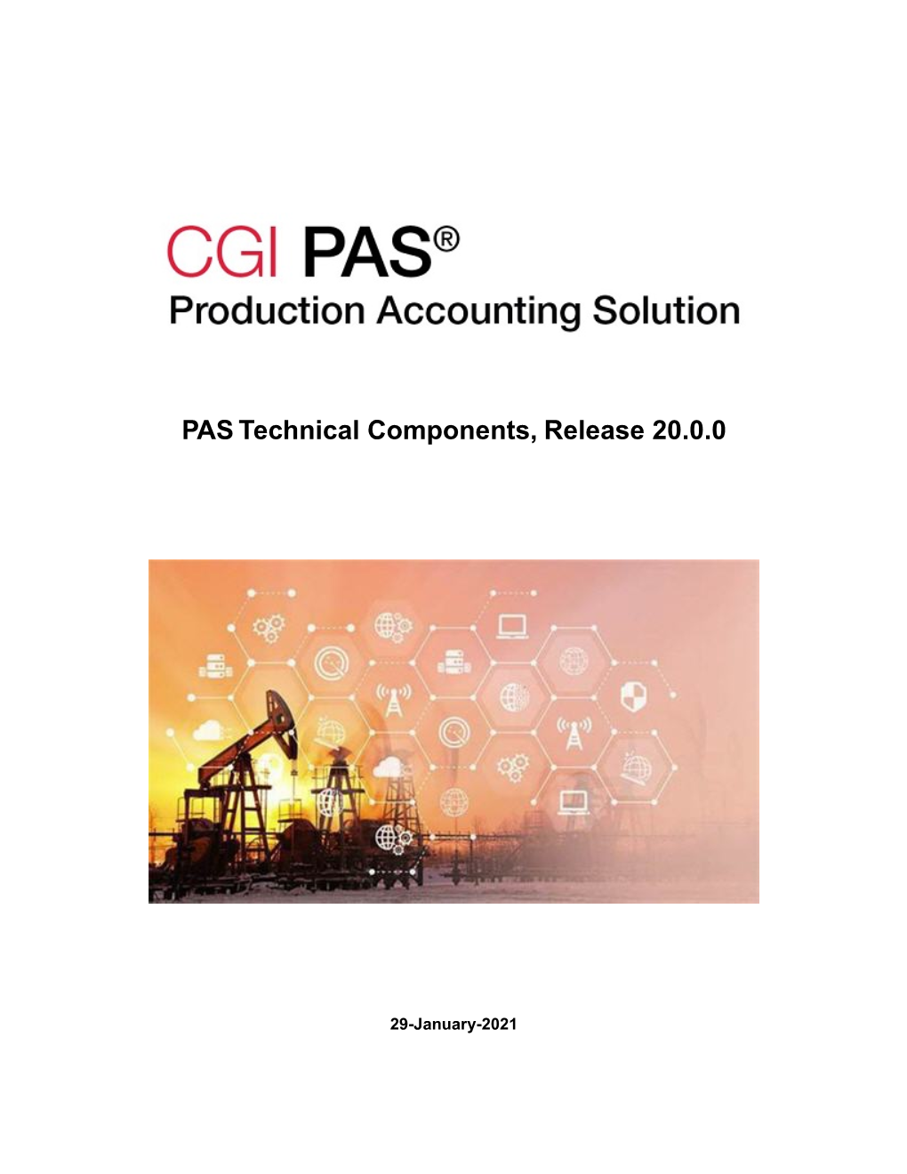 PAS Technical Components, Release 20.0.0