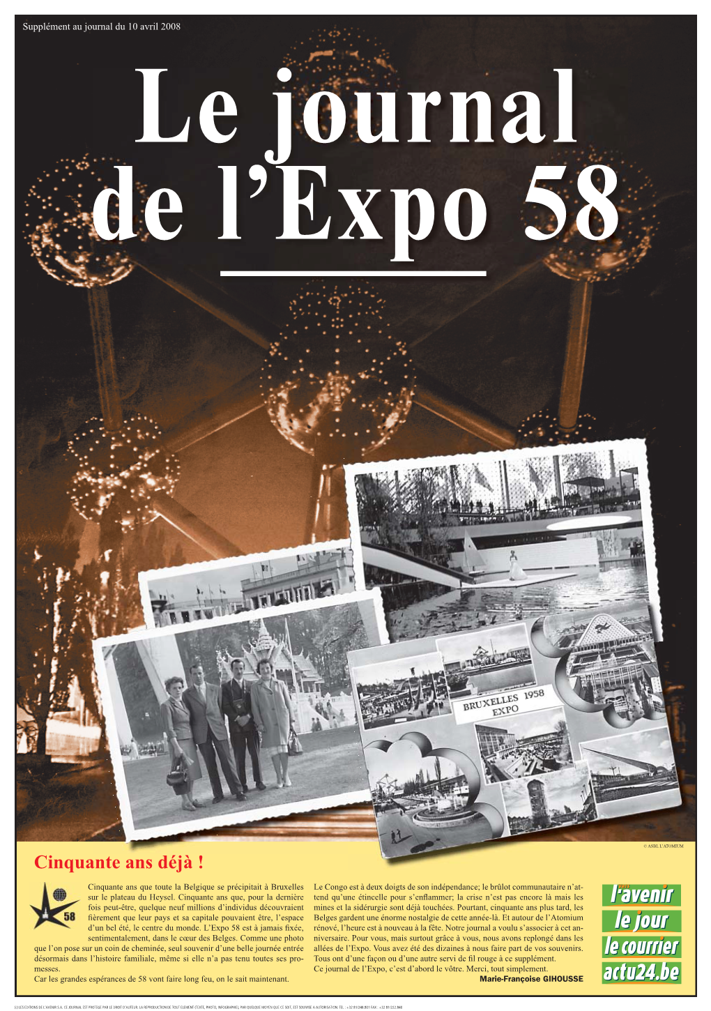 Le Journal De L'expo 58
