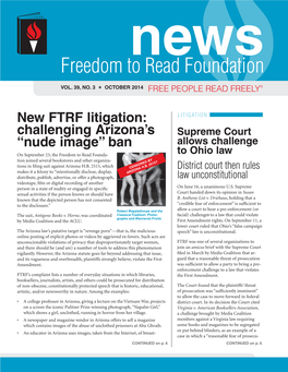 New FTRF Litigation