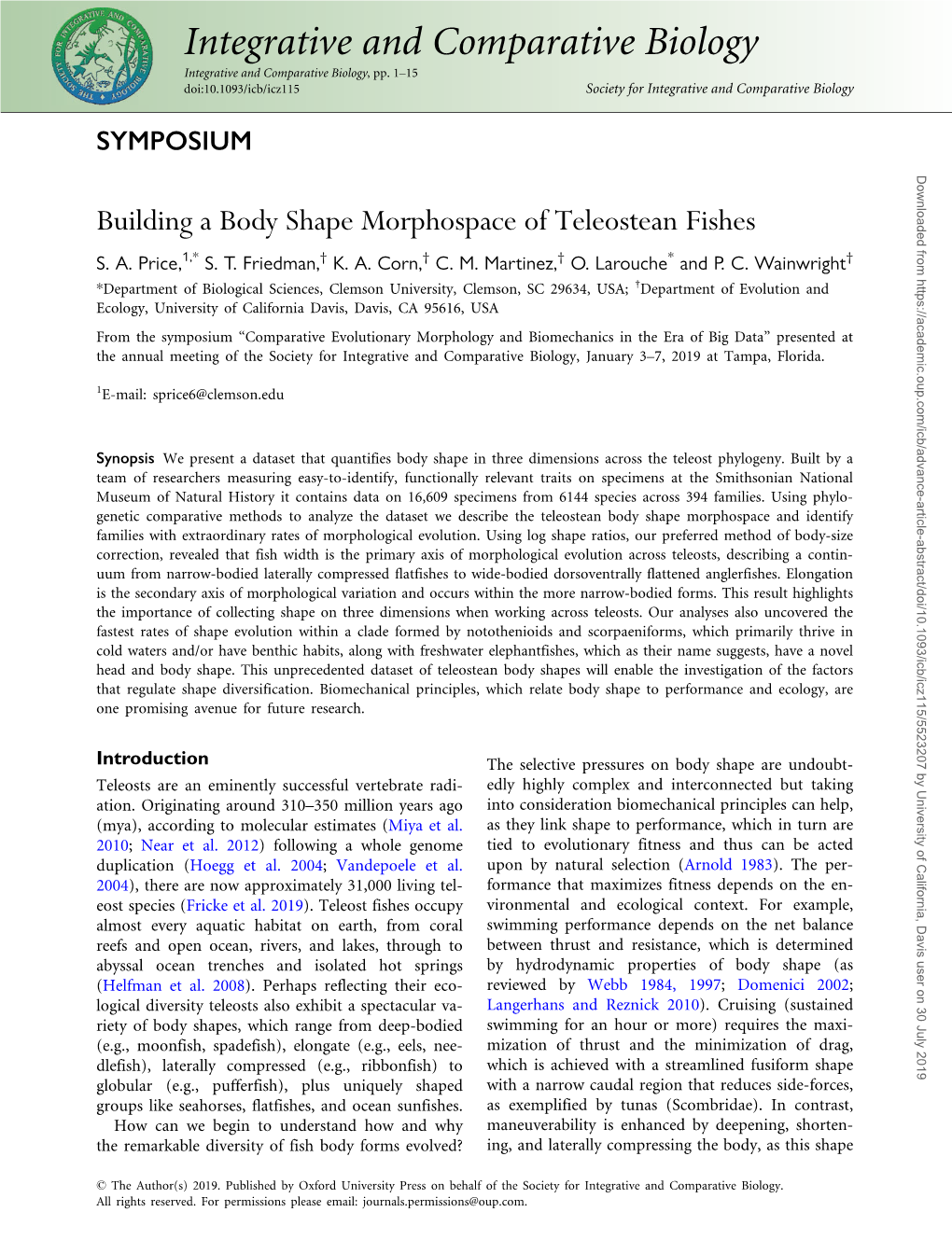 Fish Shapes Dataset