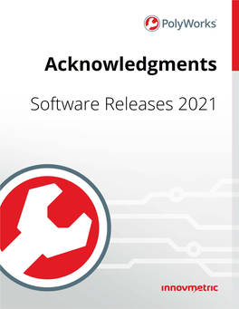 Polyworks 2021 Acknowledgments