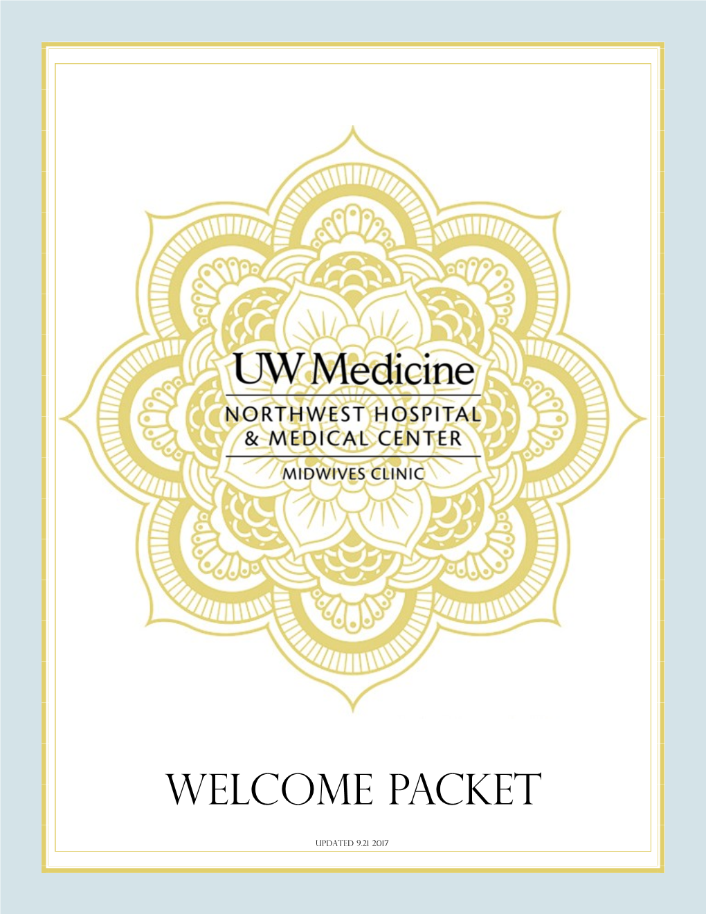 Welcome Packet