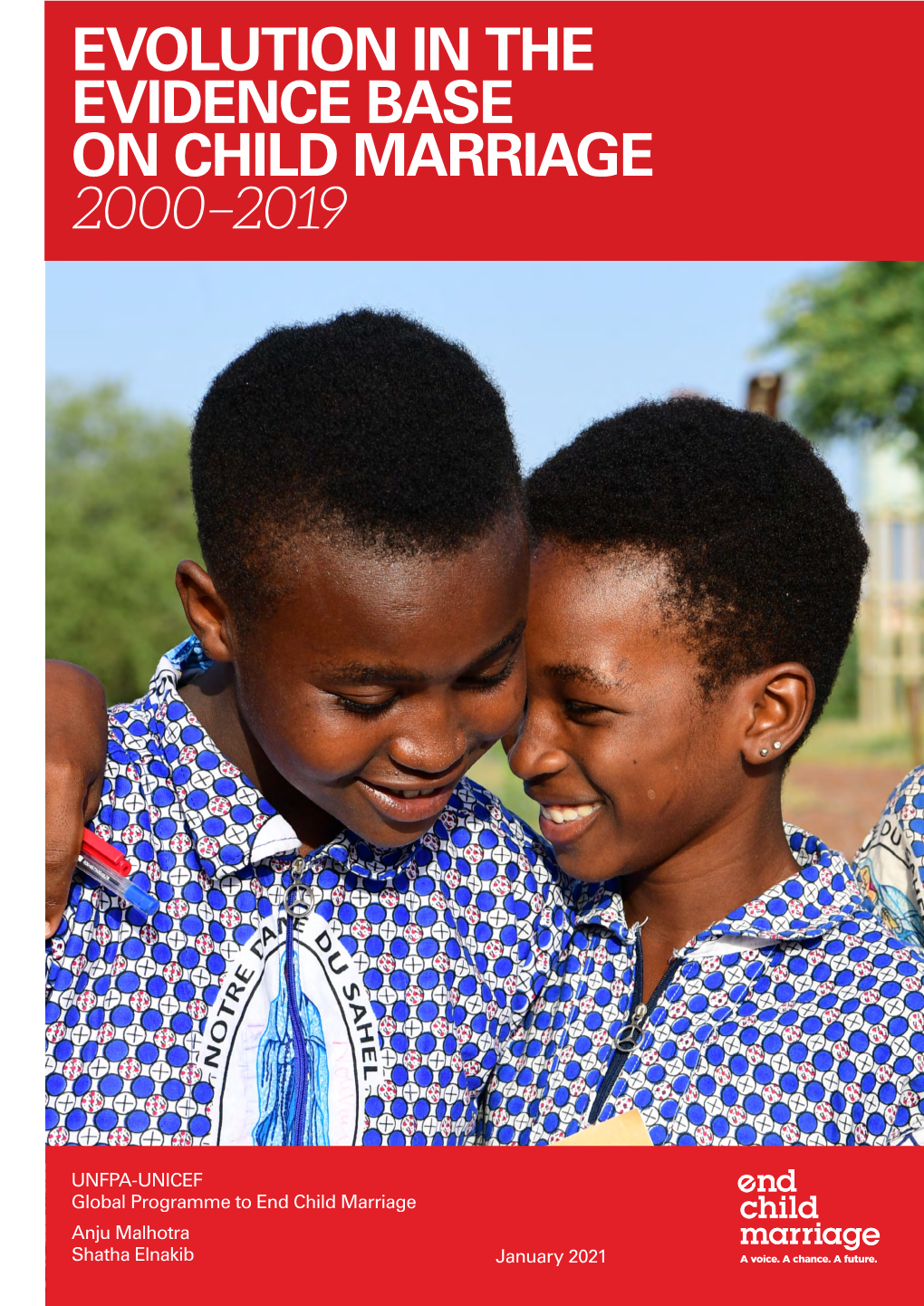 Evolution in the Evidence Base on Child Marriage 2000–2019