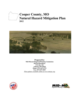 Cooper County, MO Natural Hazard Mitigation Plan, 2012