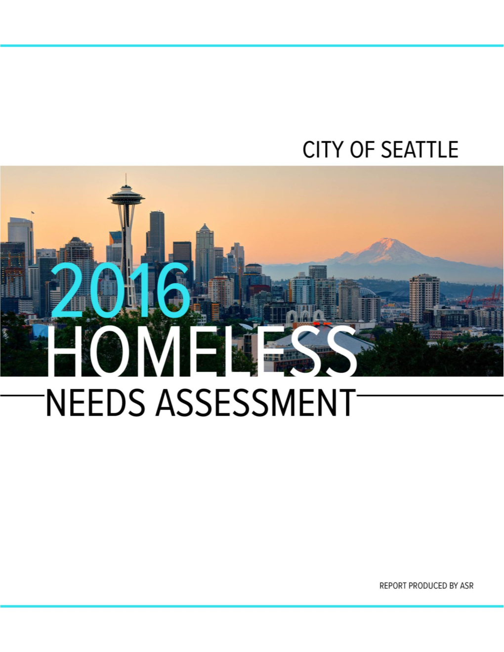 Propos2016 City of Seattle Homeless Needs Assessmenscope of Services