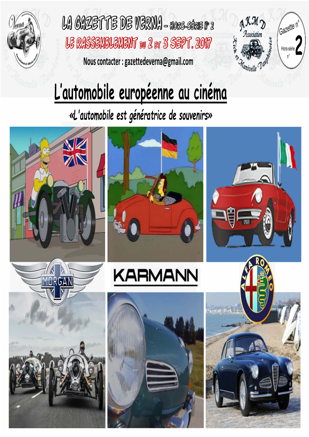 L'automobile Européenne Au Cinéma