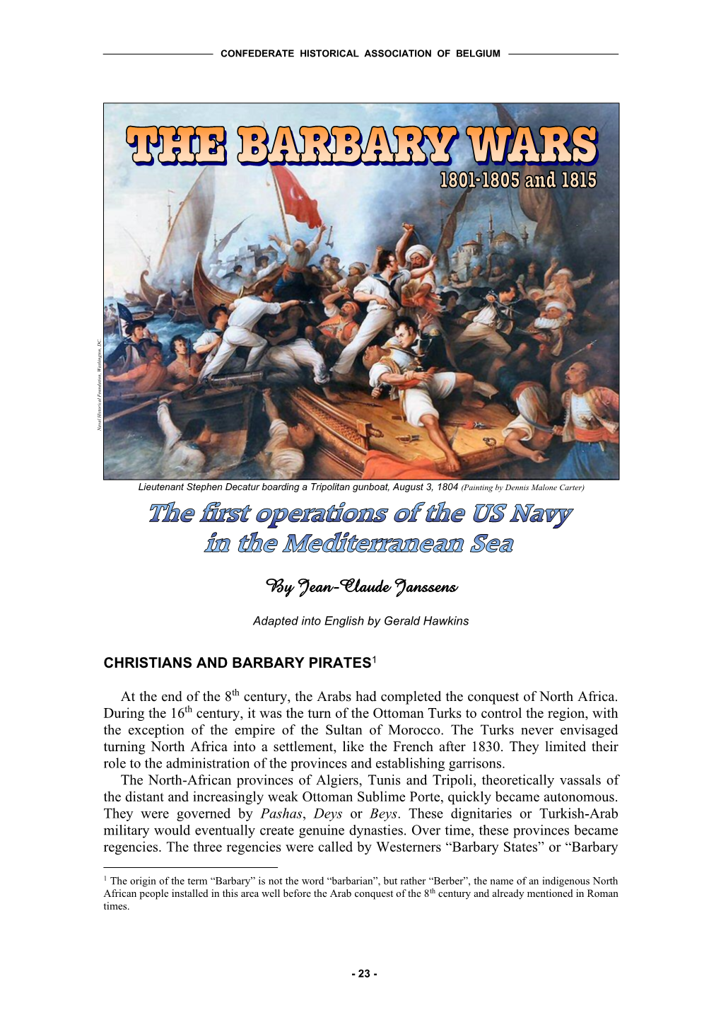 Barbary Wars