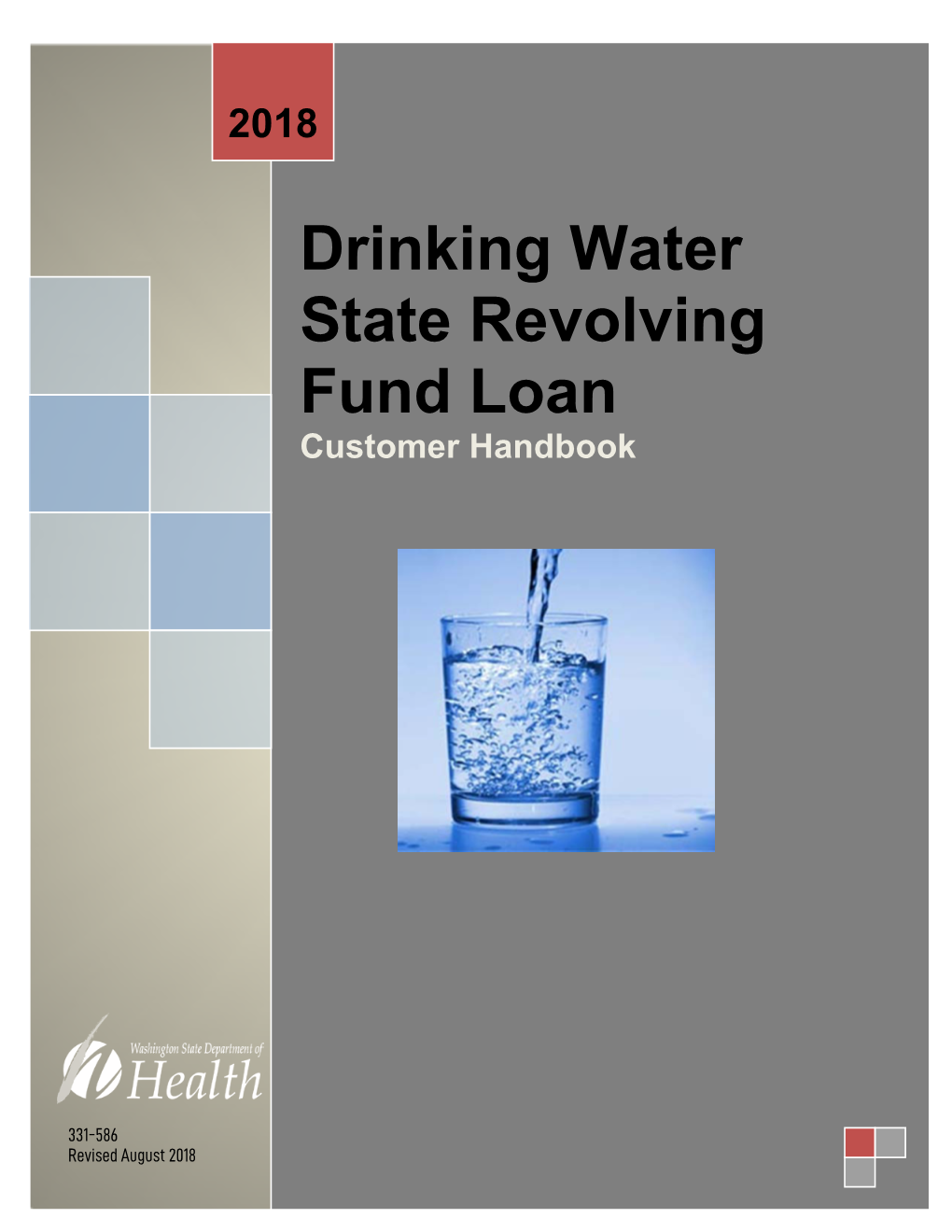 Drinking Water State Revolving Fund Loan Customer Handbook