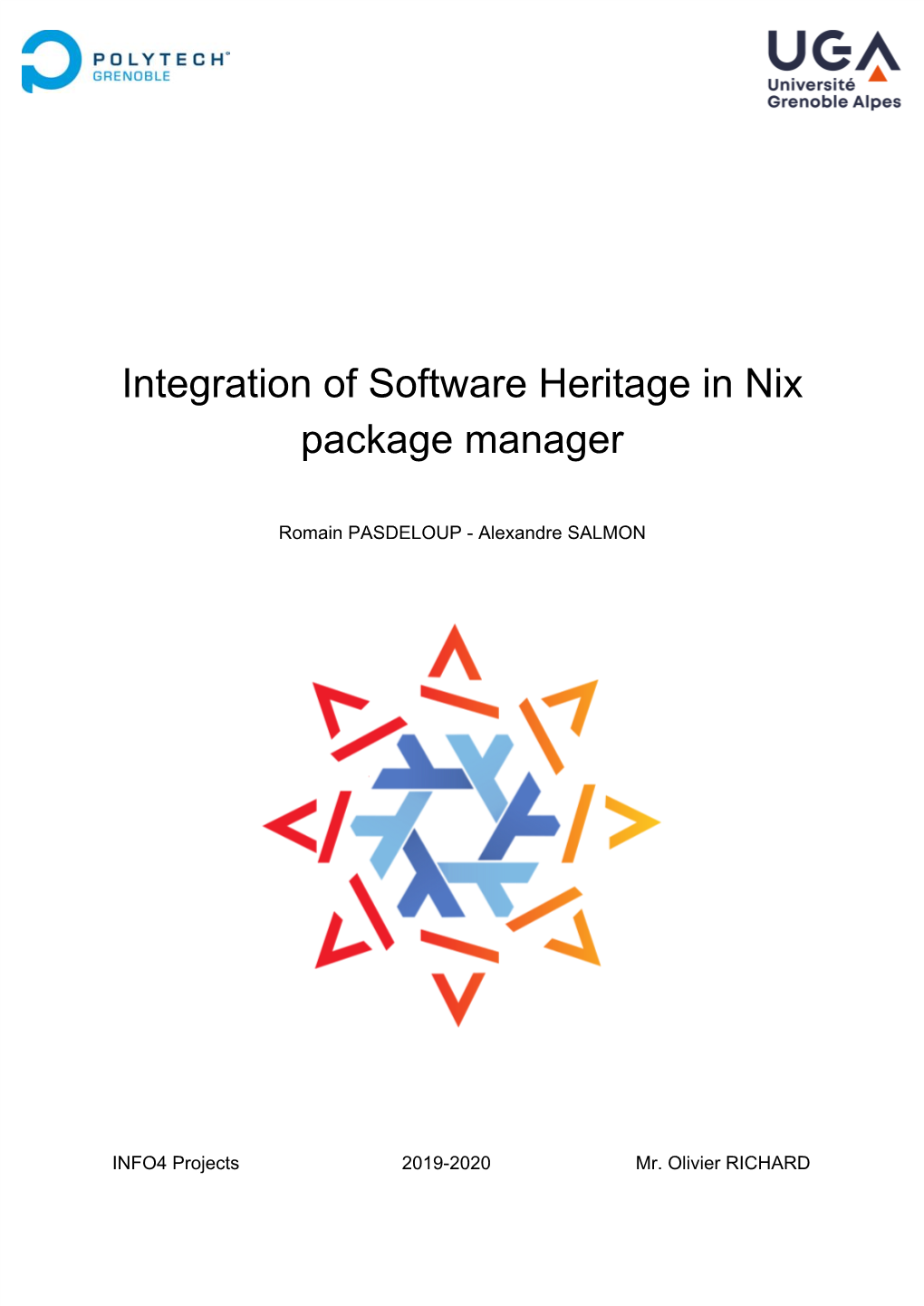 Integration of Software Heritage in Nix Package Manager