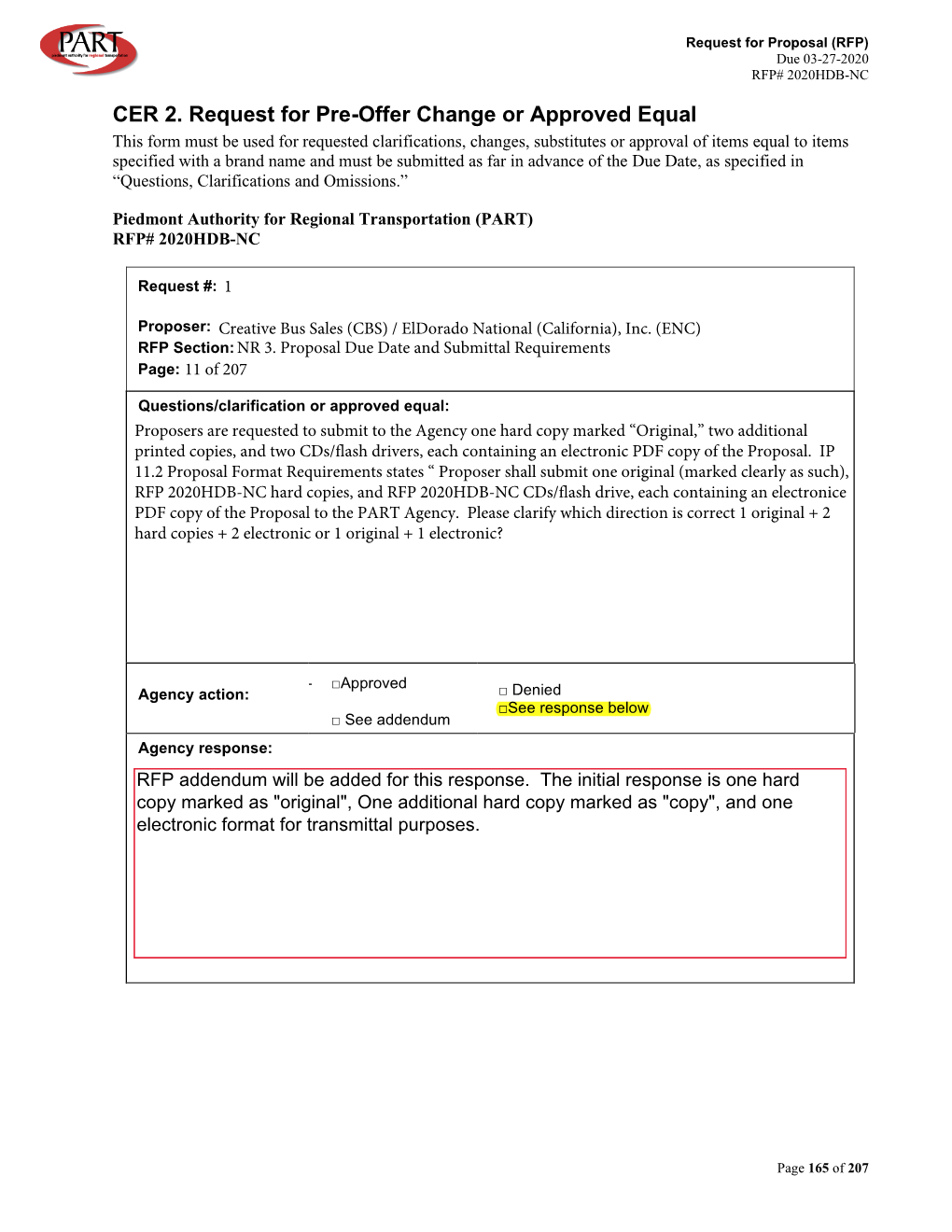 Bus Procurement Guidelines RFP 2013