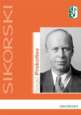 Prokofiev Foundation Contents