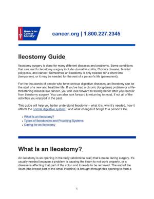 Pdfs–For–Download/Ostomy–Care/Whats–Right–For– Me–-–Ileostomy 907602-806.Pdf on October 2, 2019