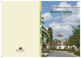 Saint Leo University Graduate Saint Leo University Academic Catalog 2010-2011 Graduate 2010-2011
