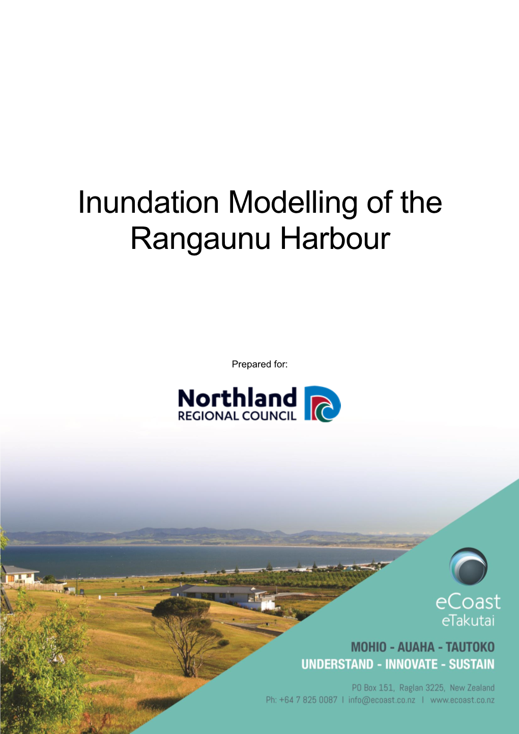 Inundation Modelling of the Rangaunu Harbour