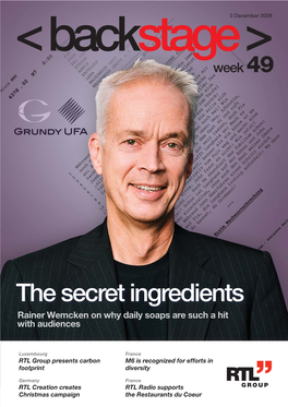 The Secret Ingredients Rainer Wemcken on Why Daily Soaps Are Such a Hit with Audiences