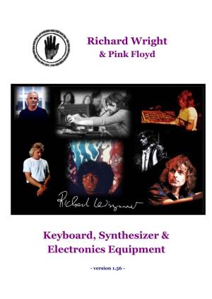 Rick Wright/Floyd Keyboard & Synth Gear