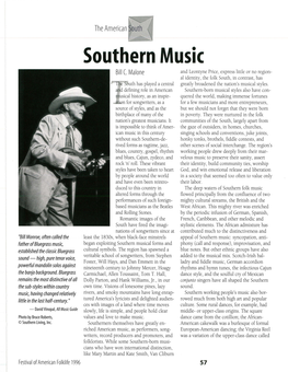 Southern Music Bill C