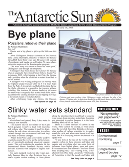 The Antarctic Sun, January 16, 2005