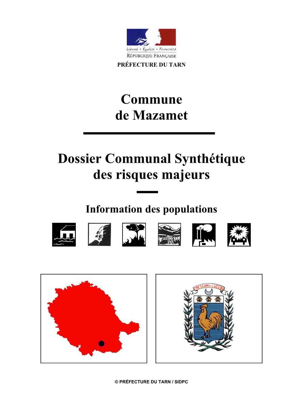 Commune De Mazamet Dossier Communal