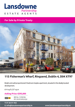 115 Fisherman's Wharf, Ringsend, Dublin 4, D04 XT97