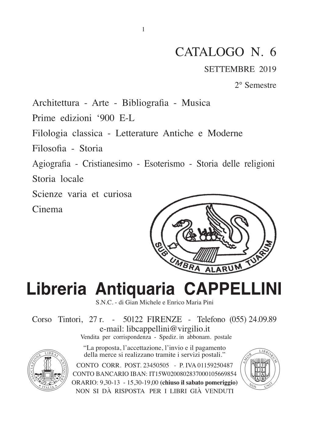 Libreria Antiquaria CAPPELLINI S.N.C