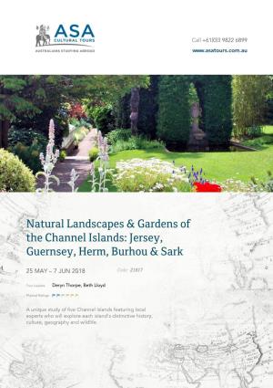 Natural Landscapes & Gardens of the Channel Islands: Jersey