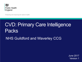 Guildford and Waverley CCG