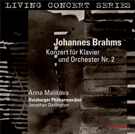Johannes Brahms Konzert Für Klavier Und Orchester Nr