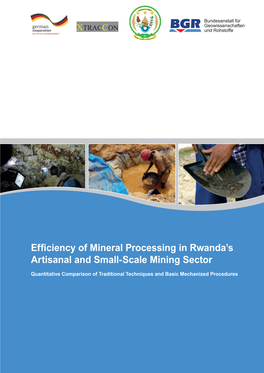 Efficiency of Mineral Processing in Rwanda's Artisanal and Small