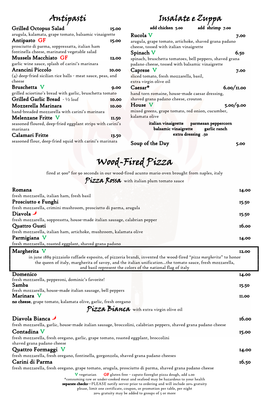 Wood-Fired Pizza