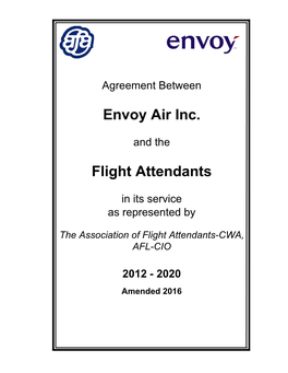 Envoy Air Inc. Flight Attendants