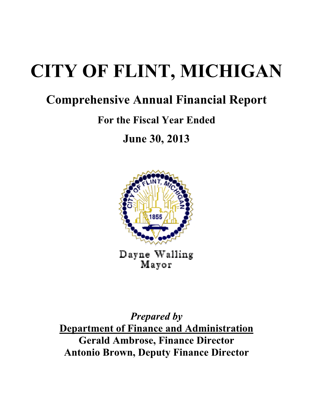 City of Flint, Michigan