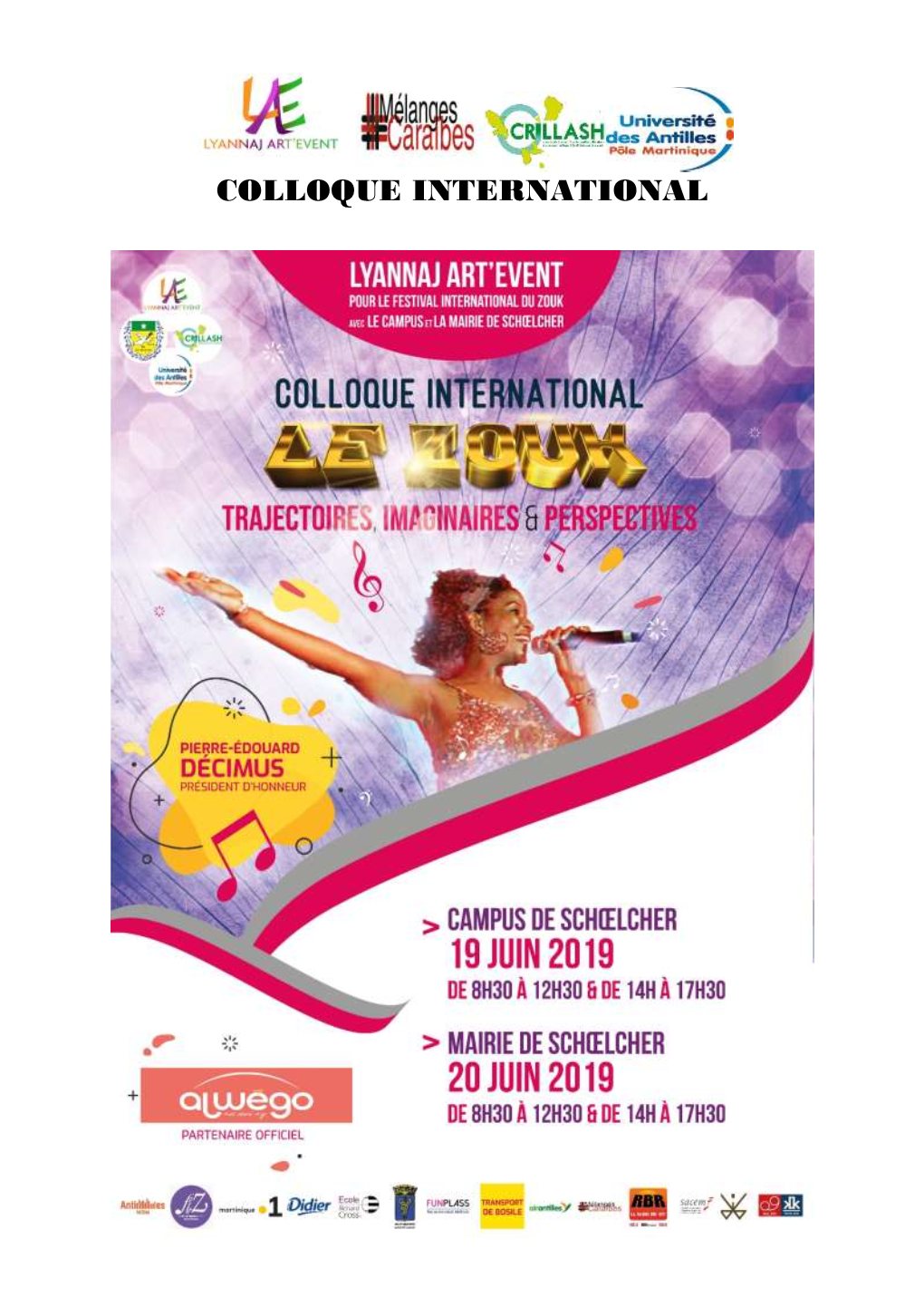 Colloque International